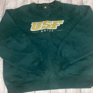 Big cotton university of South Florida crew neck sweater
